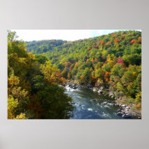 Ohiopyle River en automne II Pennsylvanie Automne