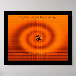 Poster Ohm- Bienvenue au Dieu
