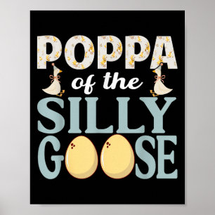 Poster Oie Poppa Sur Le Loose Drôle Anniversaire Correspo