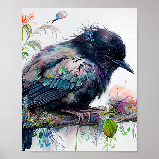 Poster Oiseau (Devant)