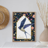 Oiseau du Bruant Pré Maximaliste