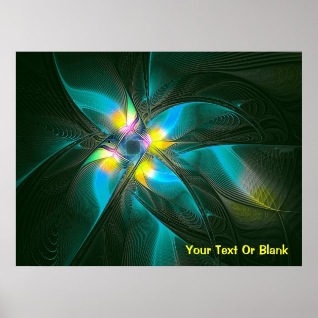 Poster Oiseau du Paradis (Devant)