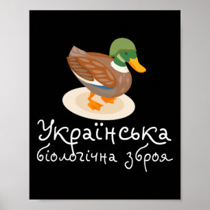Poster Oiseaux ukrainiens Ukraine T-shirt Meme Citation u
