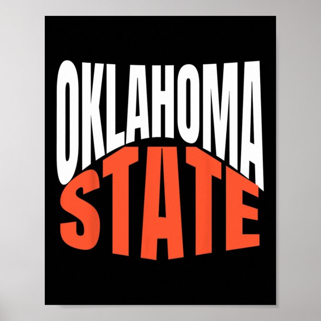Poster Oklahoma State  (Devant)
