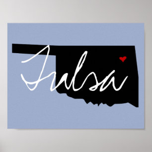 Poster Oklahoma Town