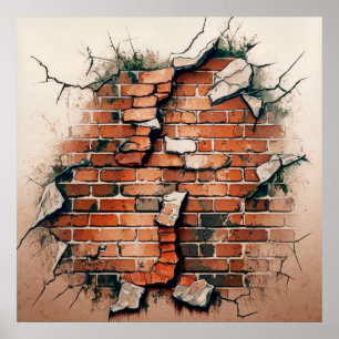 Poster Old Brick
