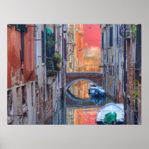 Poster Old Buildings Of Venice Italy