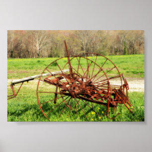 Poster Old Farm Tiverton Rhode Island