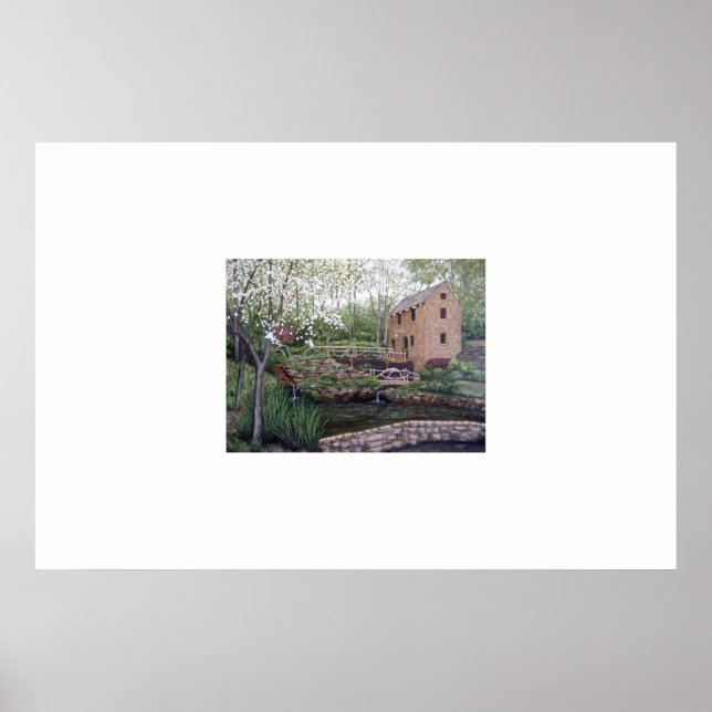 Poster Old Mill (Devant)