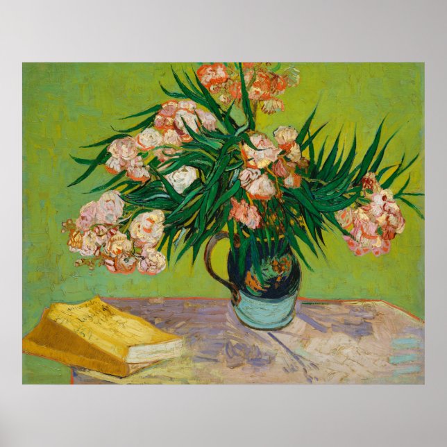 Poster Oleanders (film, 1888) par Vincent Van Gogh (Devant)