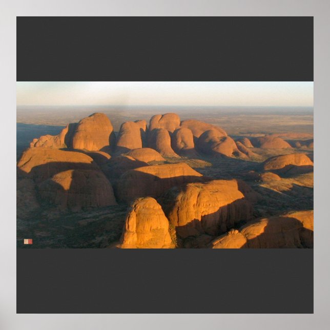 Poster Olgas à Dawn - Australie (Devant)