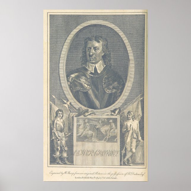 Poster Oliver Cromwell (Devant)