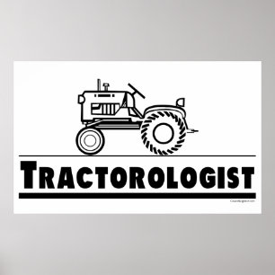 Poster Ologiste du tracteur