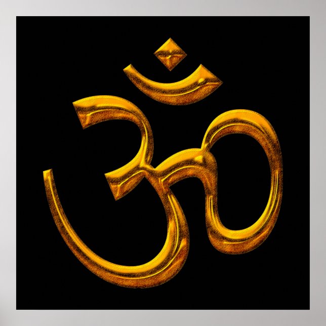 Poster OM, Ancien Effet Or (Devant)