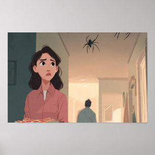 Poster Ombre au-dessus