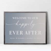 Ombre Ivory Bienvenue À Notre Heureux Joyeux Jour 