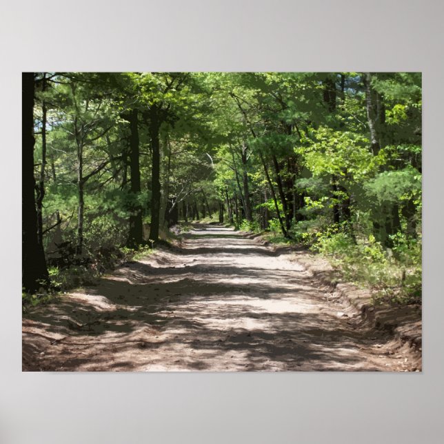 Poster Ombres après-midi (Devant)
