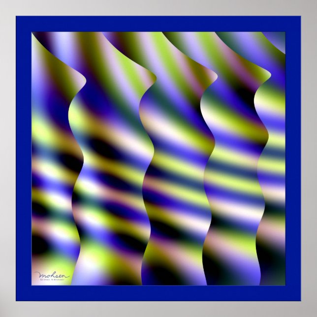 Poster Ombres et points forts (Devant)