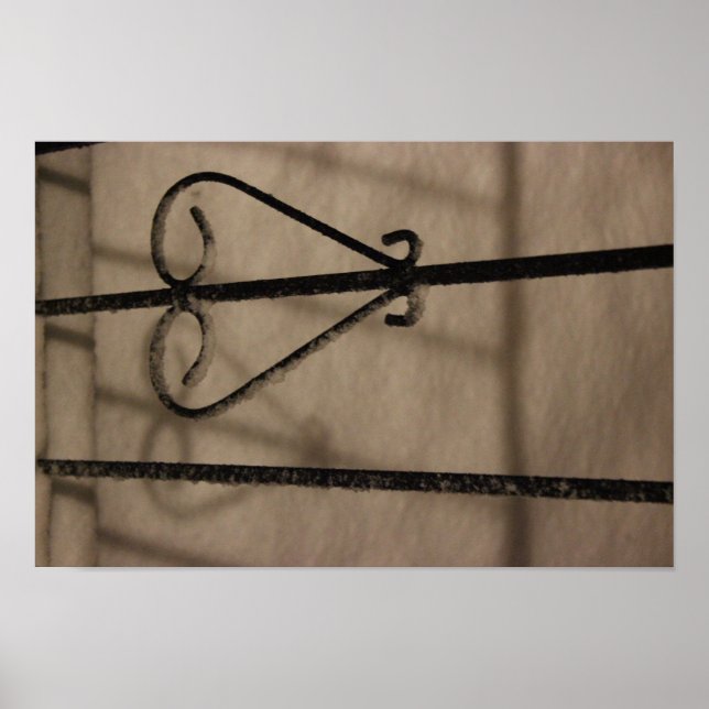 Poster Ombres neige (Devant)