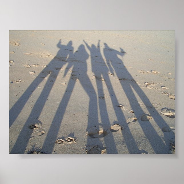 Poster Ombres Sur Sable (Retourner) (Devant)