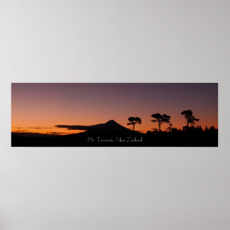 Poster Ombres Taranaki
