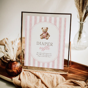 Poster On Peut Attendre Le Baby shower De Déchets Signe R