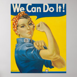 Poster On peut le faire ! par J. Howard Miller