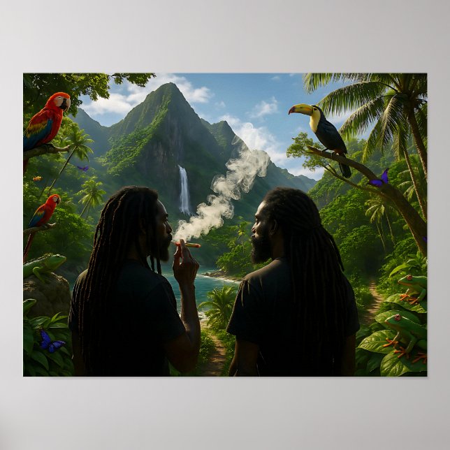 POSTER ON THE WAY TO SEE THE ORACLE (Devant)