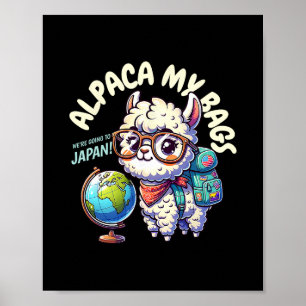 Poster On va au Japon ! Drôle de groupe japonais