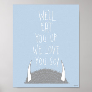Poster On vous mangera, on vous aime tant !