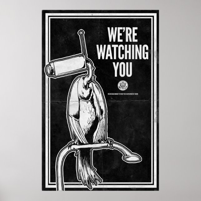Poster On vous regarde (Devant)