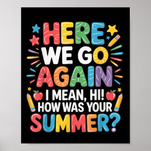 Poster On Y Va De Nouveau, Je Veux Dire, Salut ! Comment