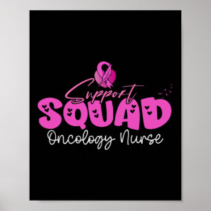 Poster Oncologie Infirmière Soutien Équipe Équipe Cancer