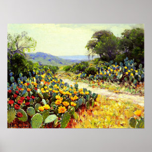 Poster Onderdonk - Cactus En Fleur 1915