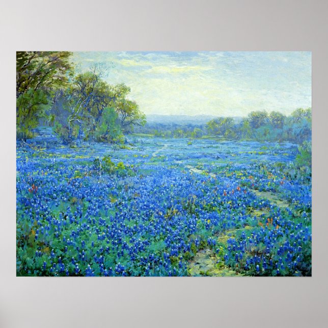 Poster Onderdonk - Scène Bluebonnet (Devant)