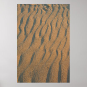 Poster Ondes dans les dunes de Silver Lake, Michigan