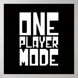 POSTER ONE PLAYER MODE