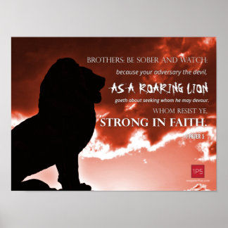 Poster OnePeterFive Lion
