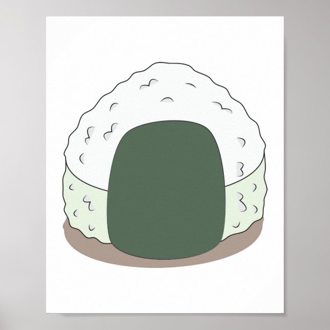 Poster Onigiri (Devant)