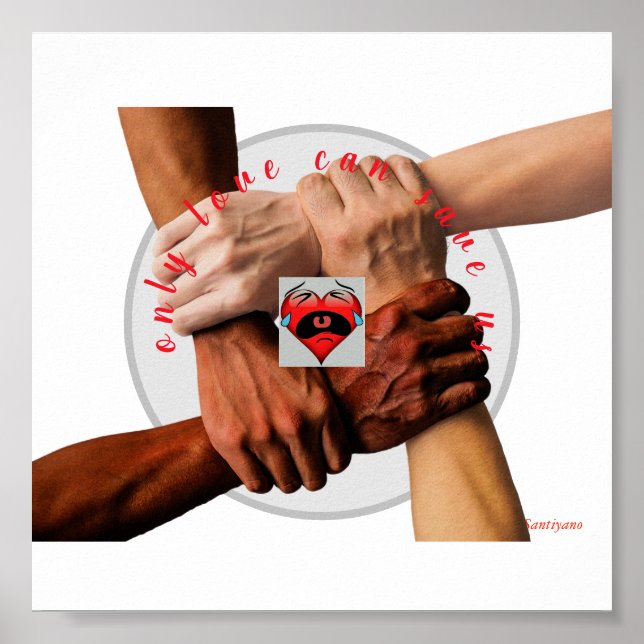 Poster Only love (Devant)