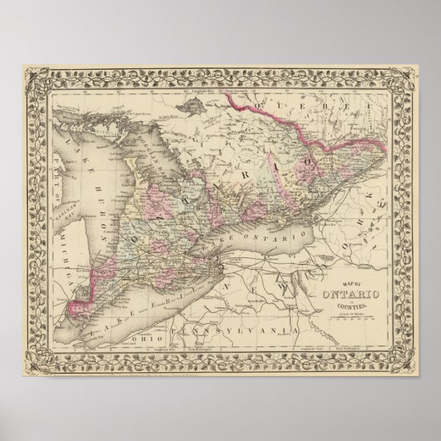 Poster Ontario (Devant)