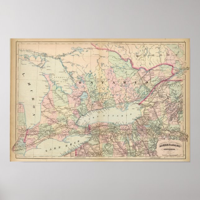 Poster Ontario (Devant)