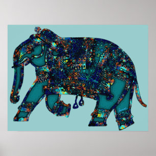 Poster Onyx Elephant