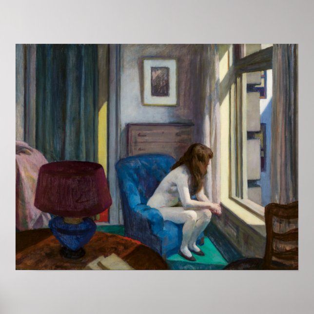 Poster Onze heures | Edward Hopper | (Devant)