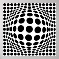 Poster Op Art
