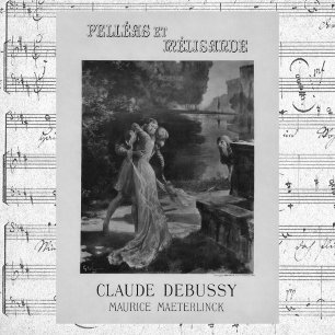 Poster Opéra de Pelleas et Melisande, 1902