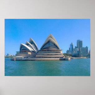 Poster Opéra de Sydney, Australie