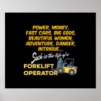 Opérateur de Life of a Forclift