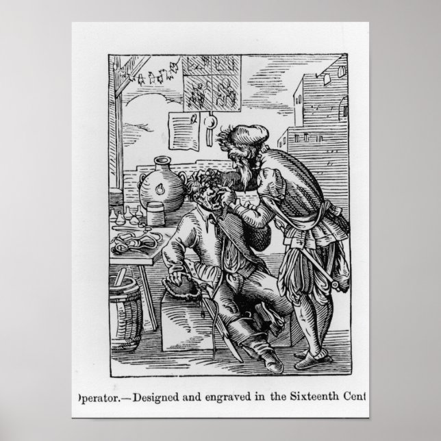 Poster Opérateur dentaire (Devant)