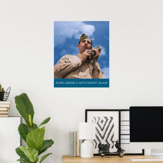 Poster Opérateur radio américain de la MAAFA de la Second